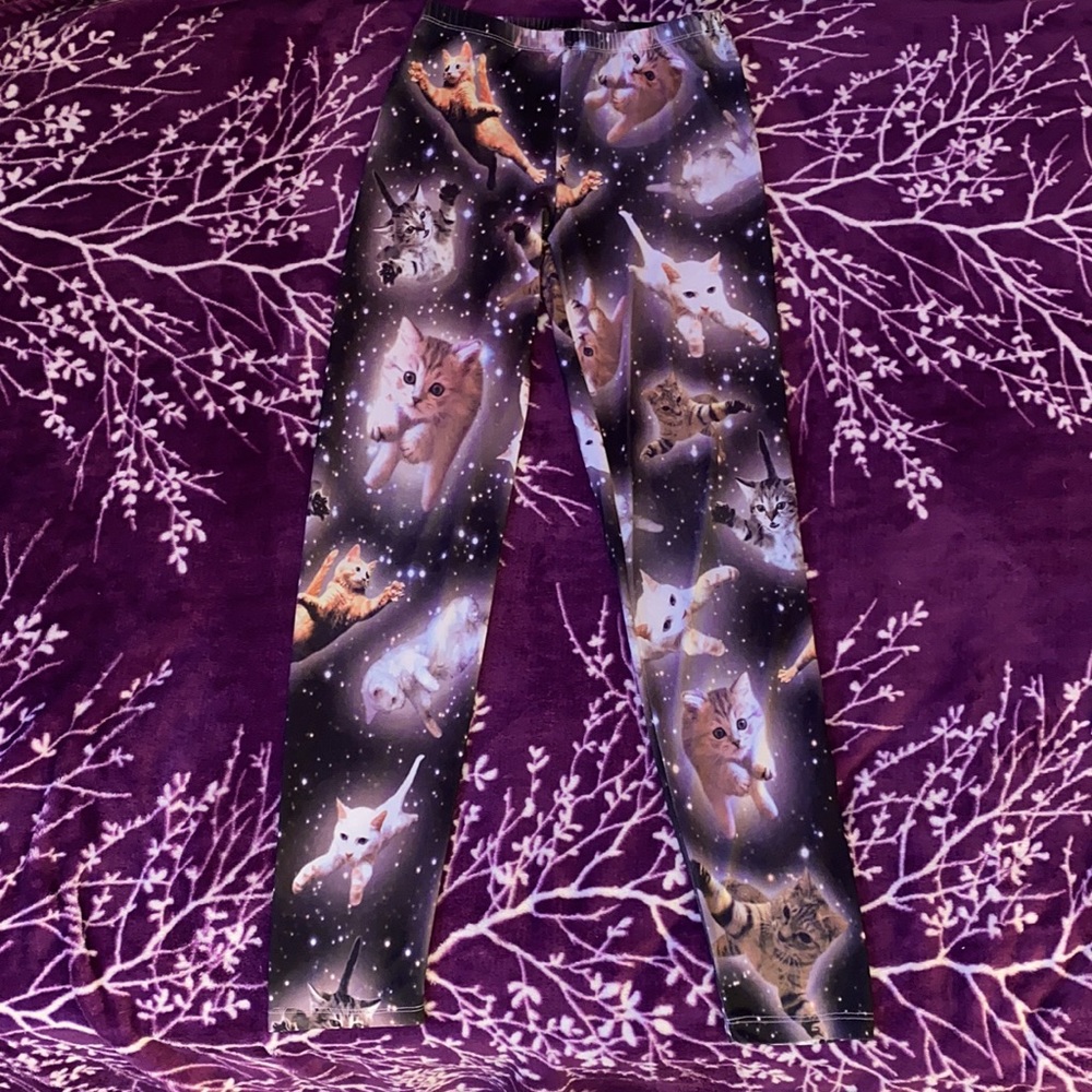 Small galaxy cat pants